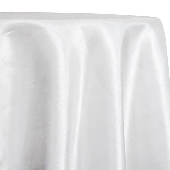Shantung Satin Table Linen 132" round