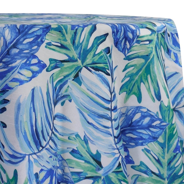 Tropical Print Table linens 132" Round