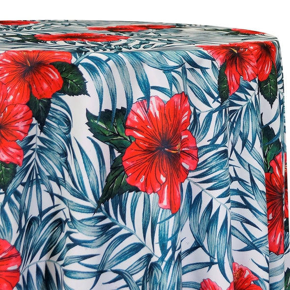 Hibiscus Table Linen - 132" Round